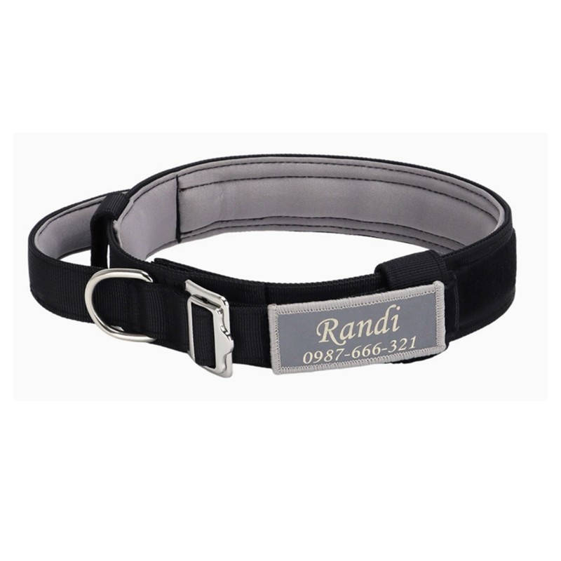 Tactical Dog Collar With Name